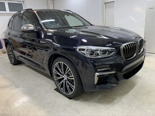 BMW X3M40i カーコーティング施工　From 兵庫県　芦屋市