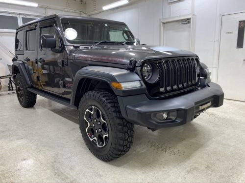 JEEP ラングラー　カーコーティング施工　From 兵庫県　西宮市